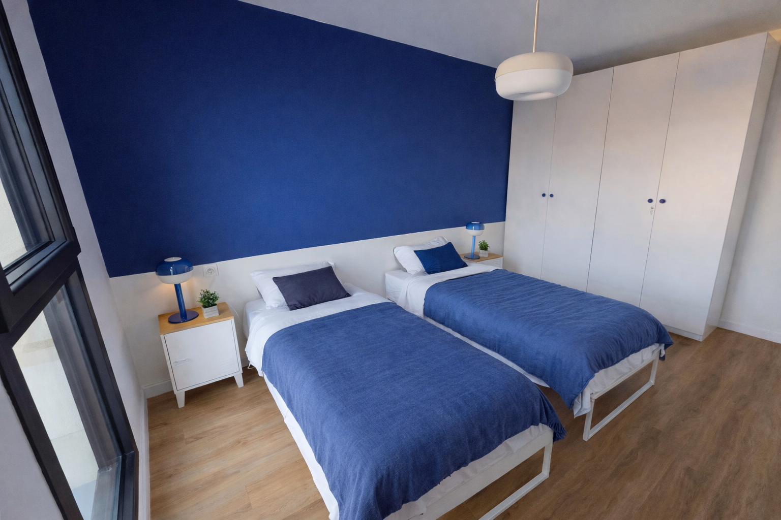 Chambre lits jumeaux